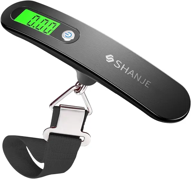 Portable digital luggage scale