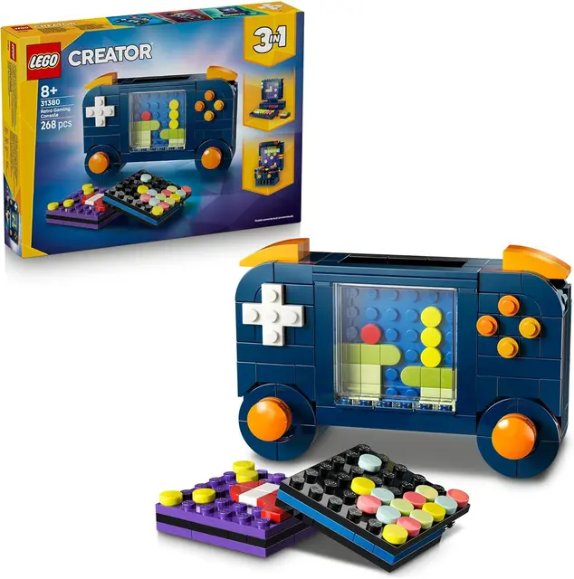 LEGO Creator retro gaming console