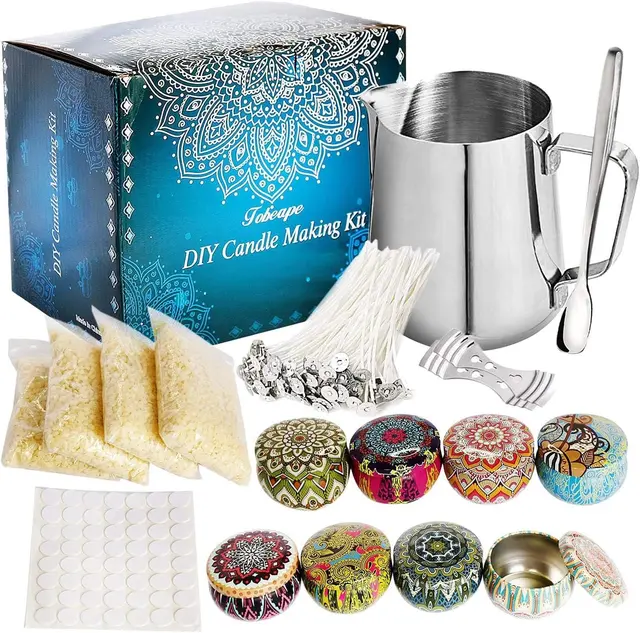 Candle Making Kit with Soy Wax