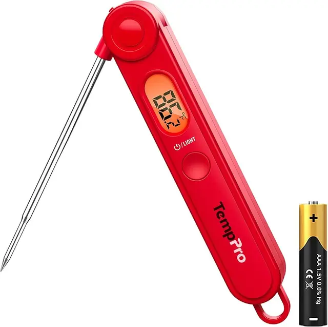 Instant-read digital meat thermometer (under $50)