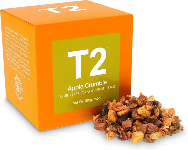 T2 Apple Crumble tea gift cube