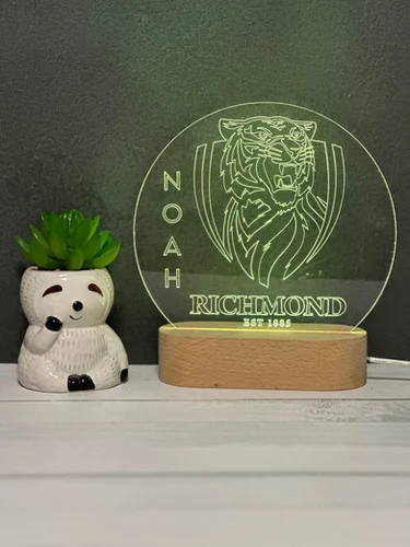 Personalised AFL Team LED Desk Light
