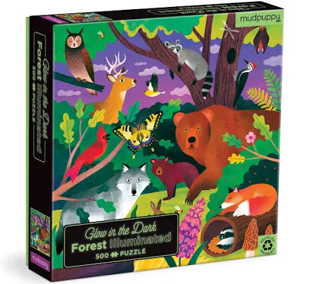 Glow Forest Hidden Puzzle