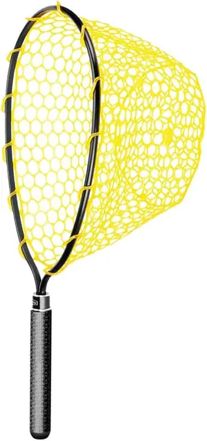 Soft-mesh kids-friendly landing net
