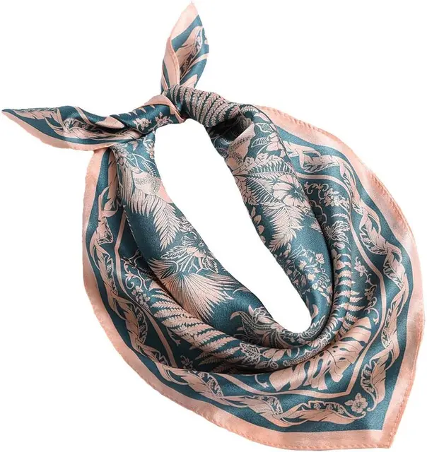 Mulberry silk square scarf 90cm