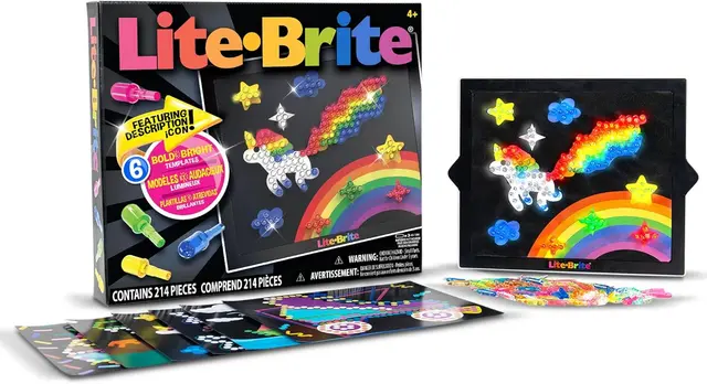 Lite Brite Classic light-up peg art board
