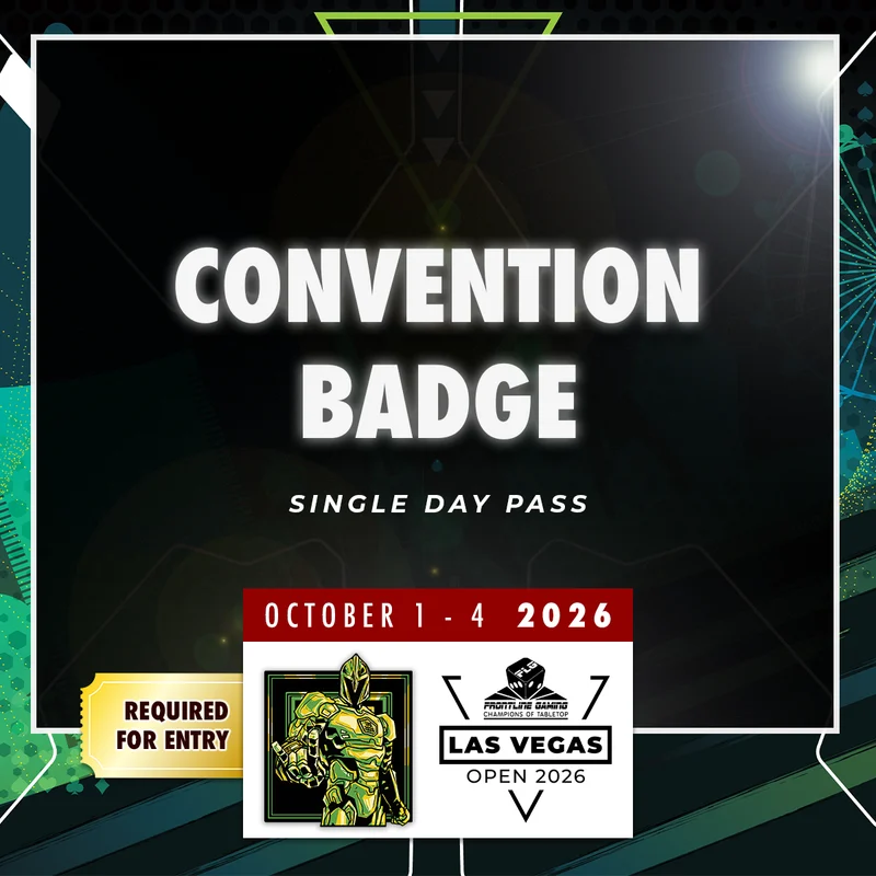 Gaming convention day pass