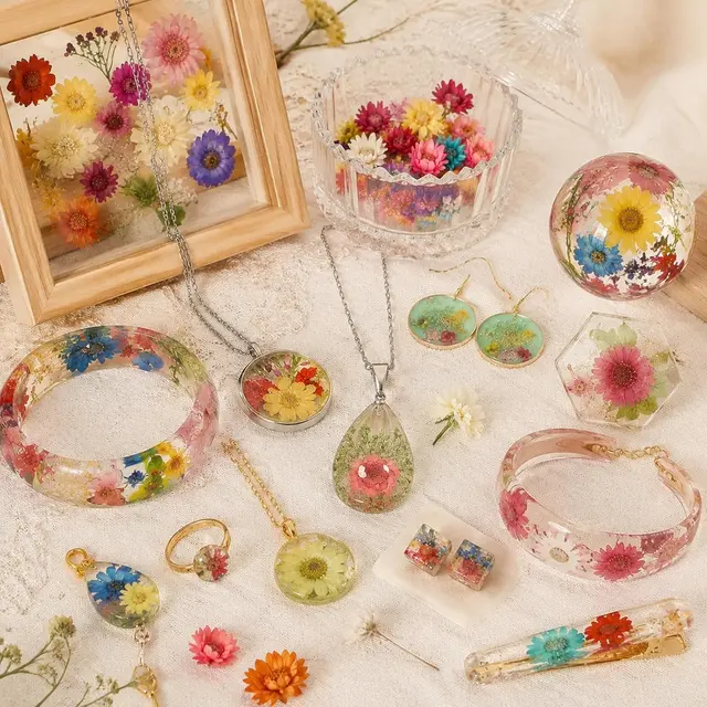Botanical Resin Jewelry Studio