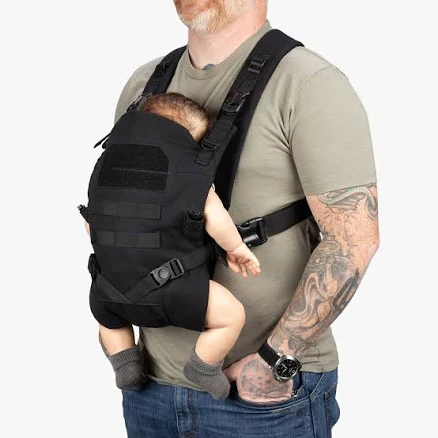 Professional-grade tactical baby carrier
