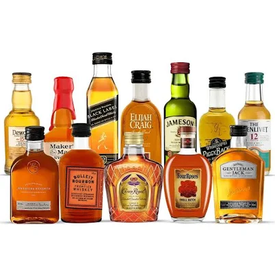 Single malt whisky tasting flight