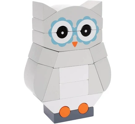 Wooden Stacking Owl Toy