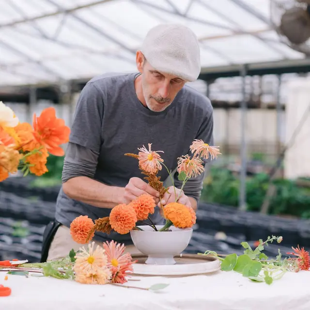 Floral arrangement masterclass