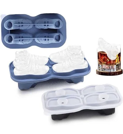 Artisan Sneaker-Shaped Silicone Ice Cube Tray