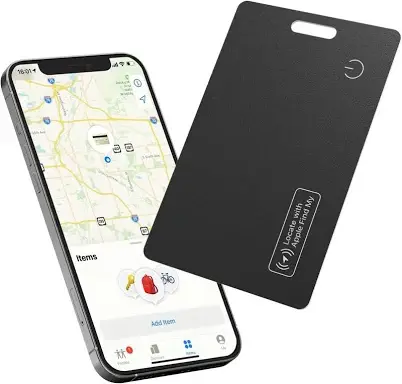 Bluetooth wallet tracker tag (slim card format)