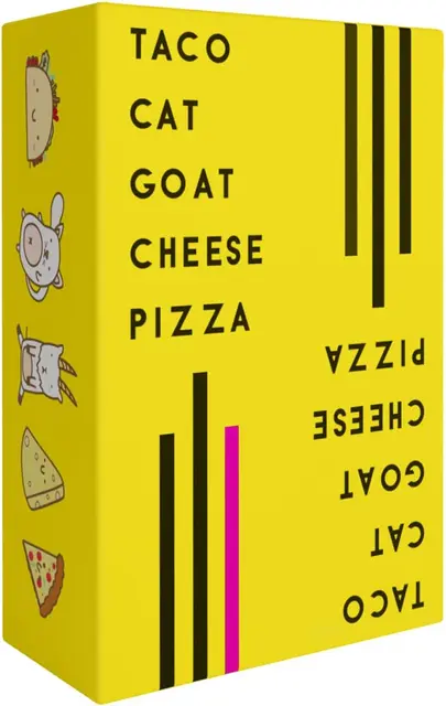 Taco Cat Goat Cheese Pizza Card Game