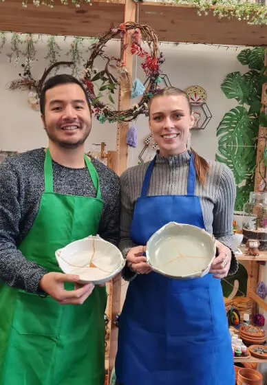 Kintsugi workshop for two