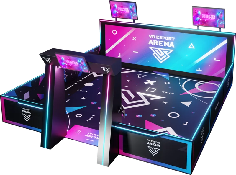 VR gaming arena session