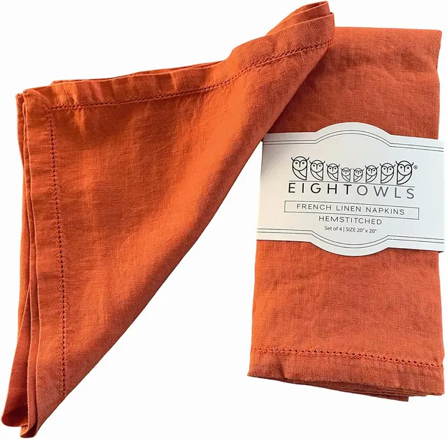 French linen napkins set of 4