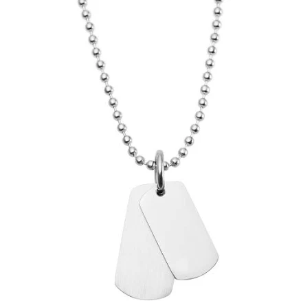 Custom Engraved 'Heritage' Stainless Steel Dog Tag