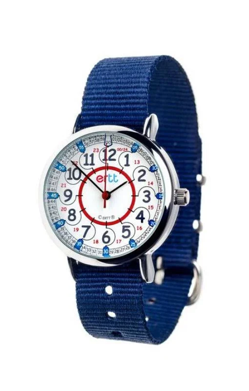 Learn-to-tell-time analogue kids watch