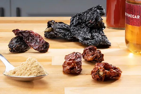 Dried rare chilli DIY hot sauce project kit