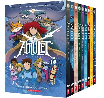 Amulet Graphic Novel Box Set (Books 1-9)
