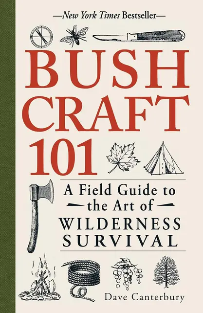 Bushcraft 101 wilderness survival field guide cover