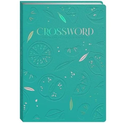 Leather-bound crossword collection