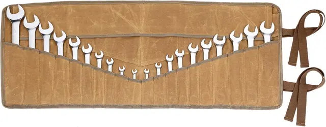 Waxed Canvas Sketch Tool Roll