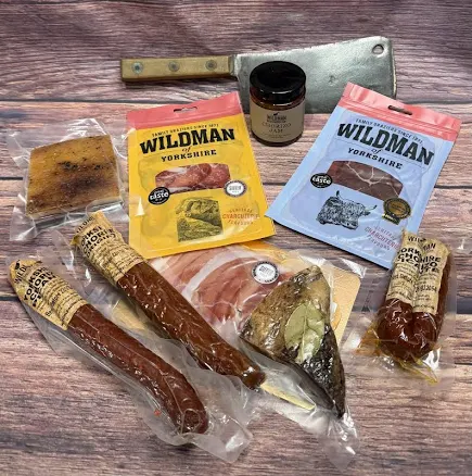 Curated charcuterie selection box