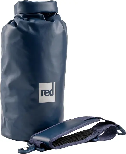 Dry bag packed with dad-only snacks and notes