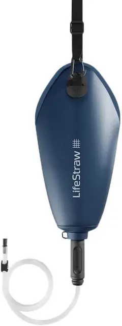 Compact gravity water filter