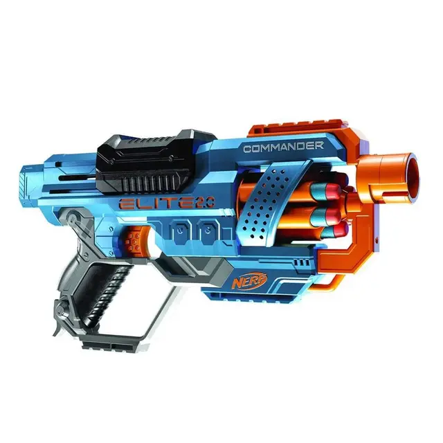 NERF Elite Commander RD-6 foam blaster