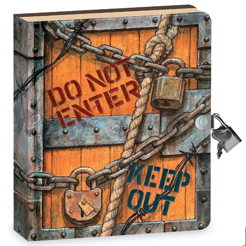 Lock and key diary for girls