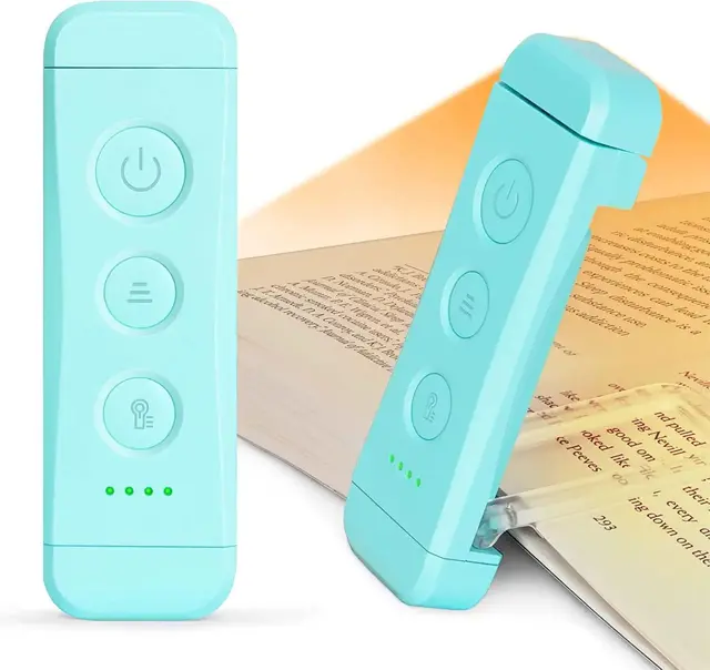 Rechargeable Warm-Light Clip-On Book Light