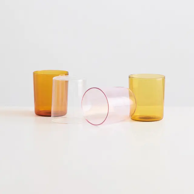 Colourful Australian designer glassware set