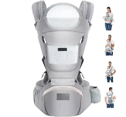 Male-ergonomic active-identity baby carrier