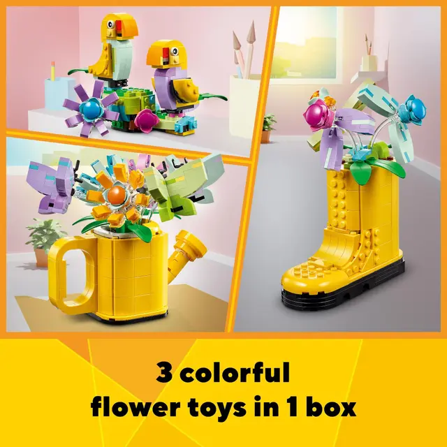 LEGO Creator 3in1 Flowers in Watering Can