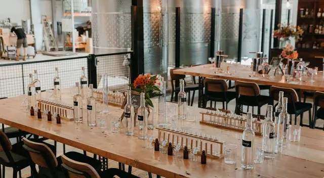 Gin blending masterclass at a boutique AU distillery