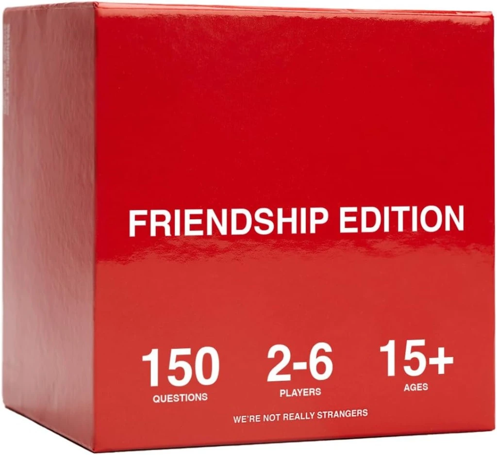 We're Not Really Strangers Friendship Edition red box