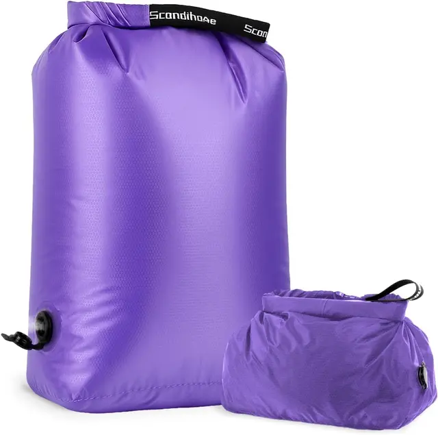Odor-locking laundry compression sack