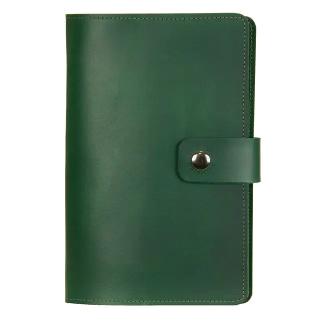 Emerald Leather Travel Journal