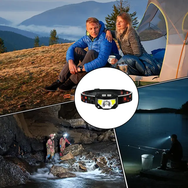 Rechargeable fishing headlamp