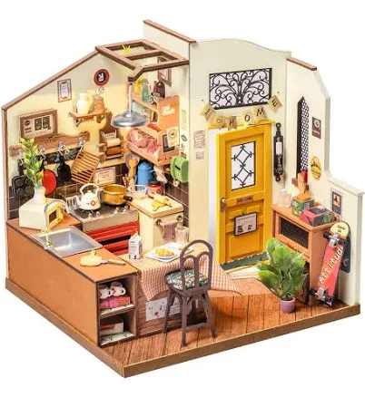 Miniature kitchen DIY craft kit
