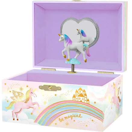 Musical unicorn jewellery keepsake box