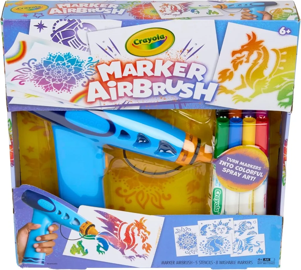 Crayola Marker Airbrush Spray Art Kit