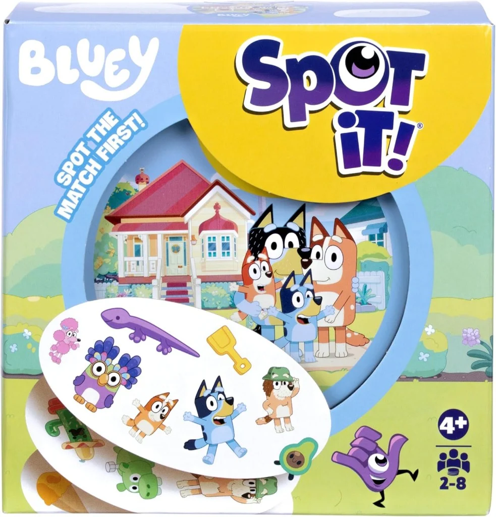 Spot It! Bluey edition