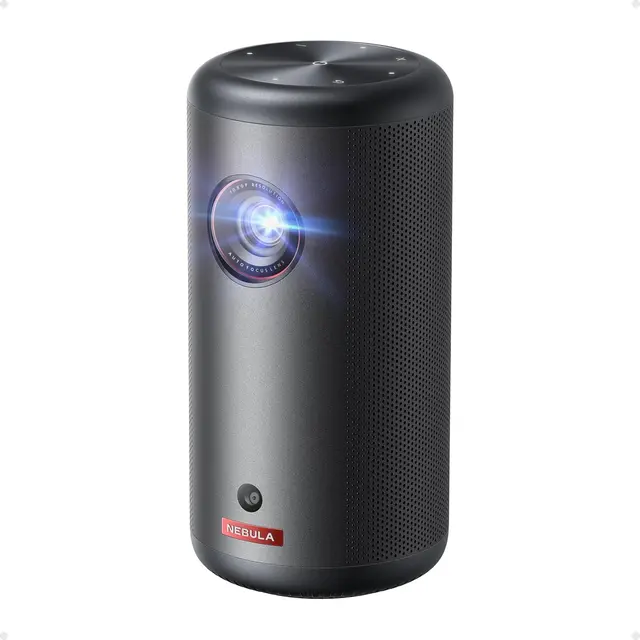 Portable projector for spontaneous backyard cinema