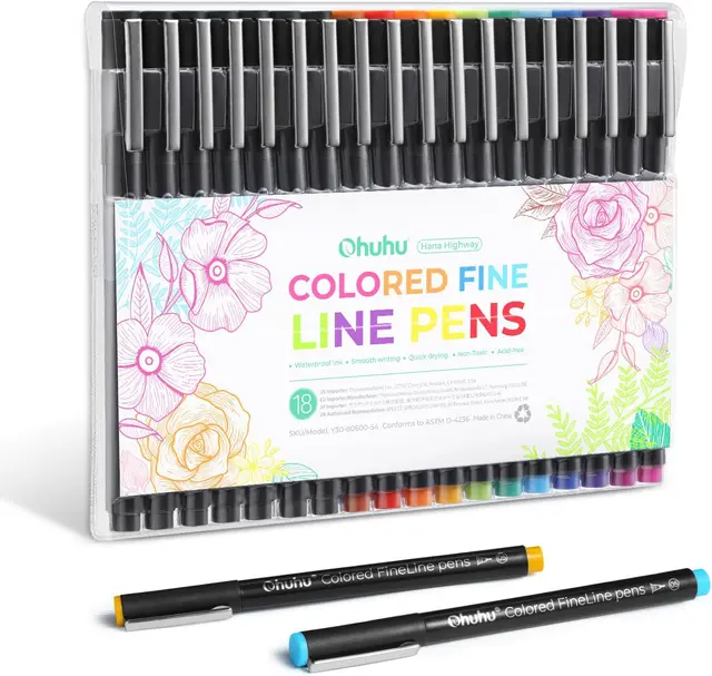 Creative Flow Kit: jelly gouache and fineliners