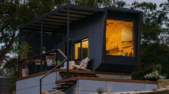 Off-grid tiny cabin weekend escape voucher